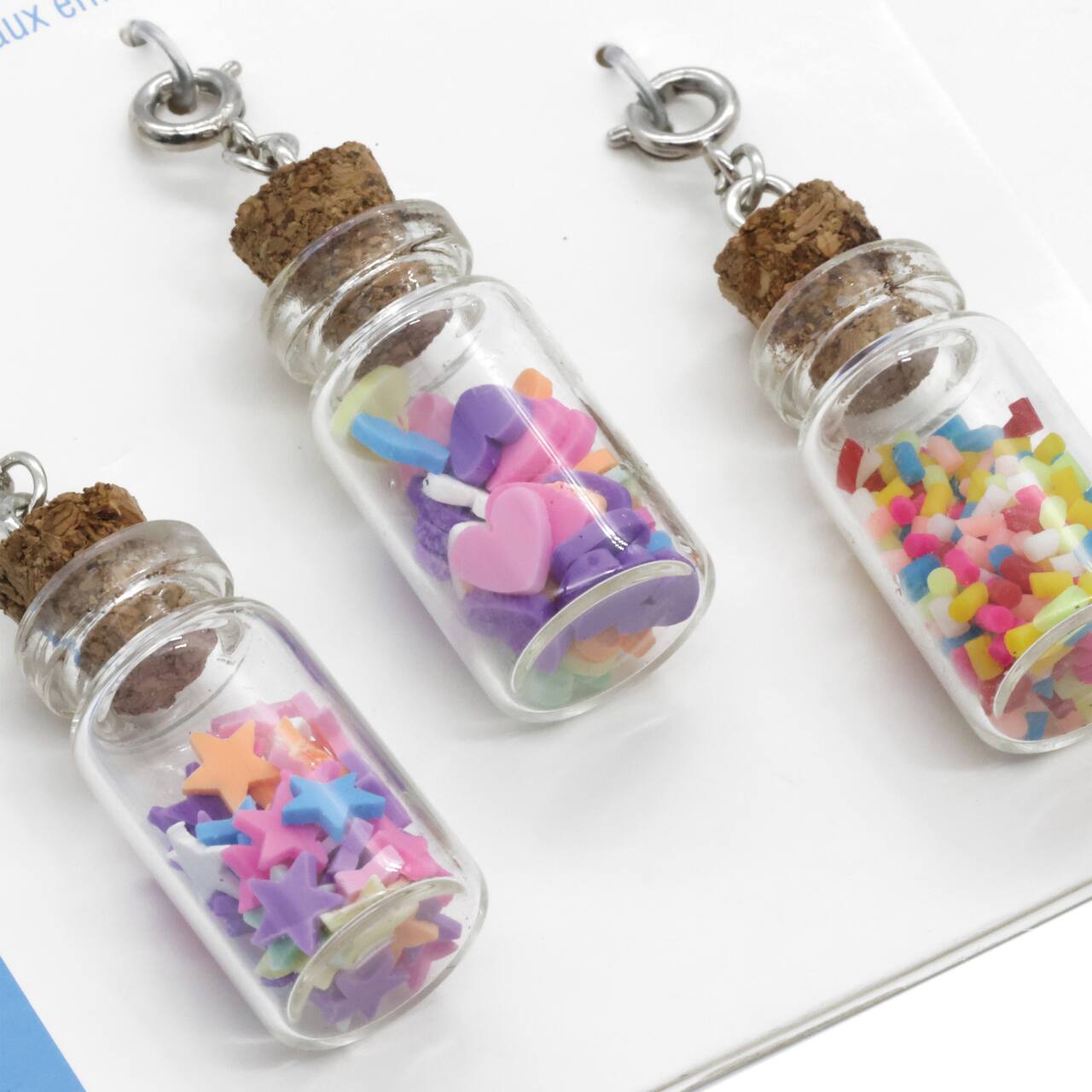 12 Packs: 3 ct. (36 total) Color Bottle Charms by Creatology™